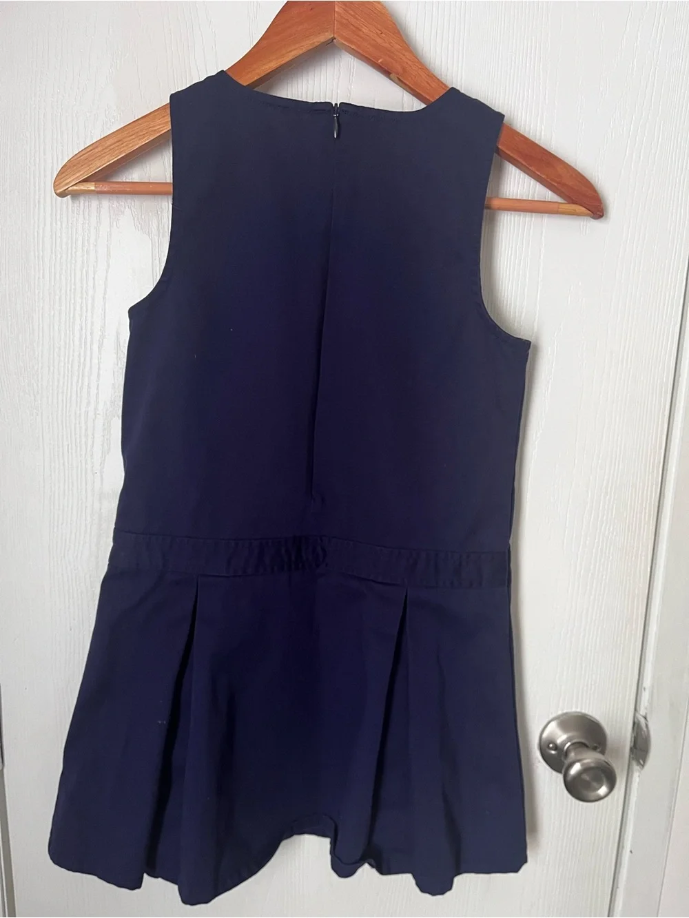 Vintage 2017 Gymboree Navy Play Proof Uniform Dress Size 8